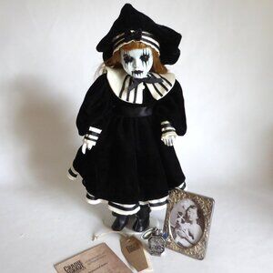 OOAK 15” GOTHIC HORROR SCARY POSSESSED DEMON DOLL PROP ODDITY